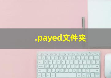 .payed文件夹