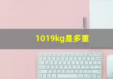 1019kg是多重