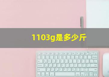 1103g是多少斤