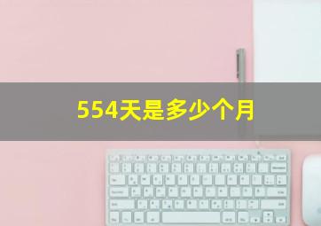 554天是多少个月