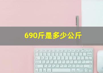 690斤是多少公斤