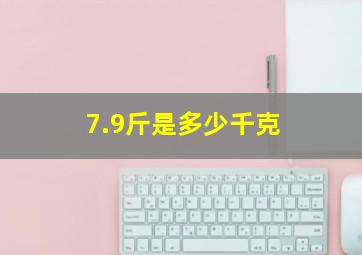 7.9斤是多少千克