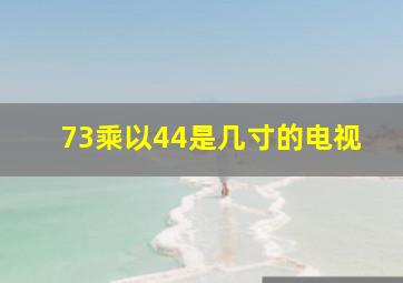 73乘以44是几寸的电视