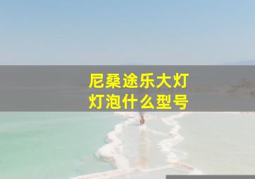 尼桑途乐大灯灯泡什么型号