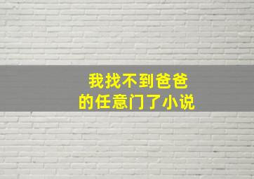 我找不到爸爸的任意门了小说