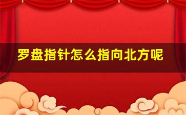 罗盘指针怎么指向北方呢