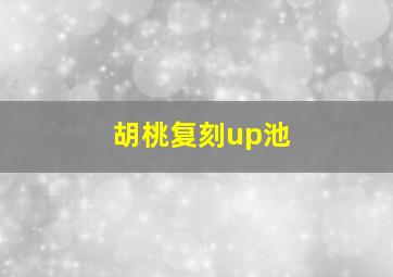 胡桃复刻up池